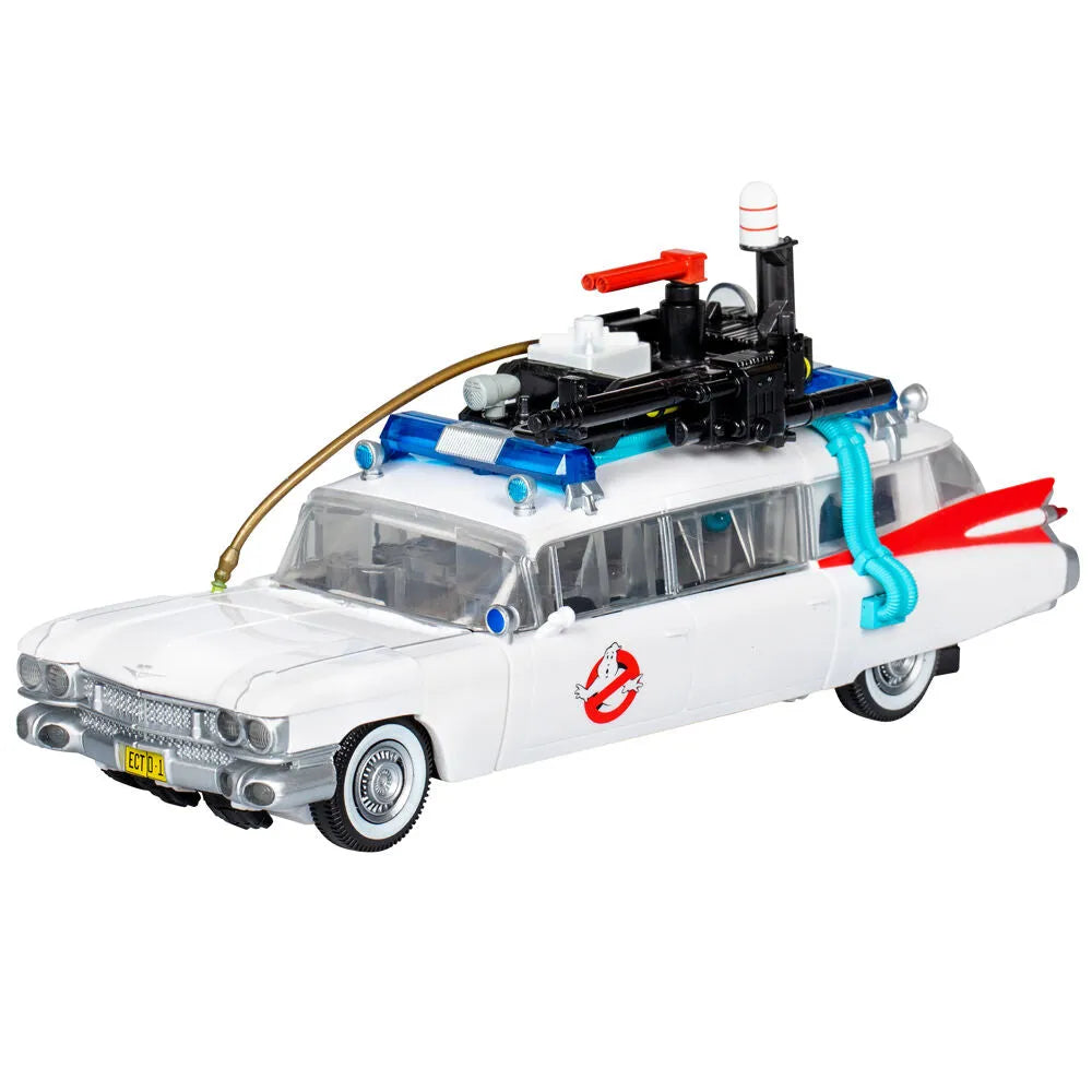 Transformers Collaborative Ghostbusters x Transformers Ectotron Ecto-1 Figure - Ginga Toys