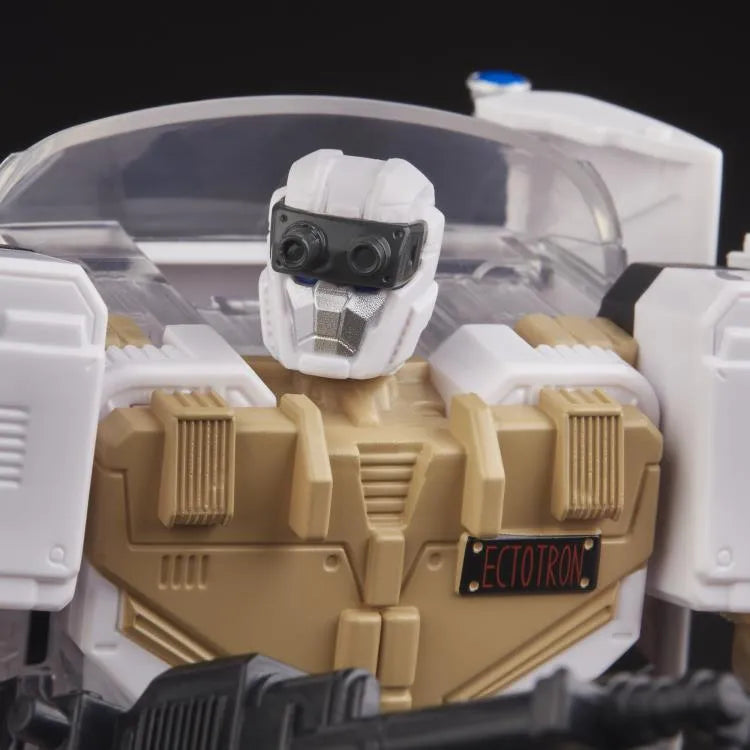 Transformers Collaborative Ghostbusters x Transformers Ectotron Ecto-1 Figure - Ginga Toys