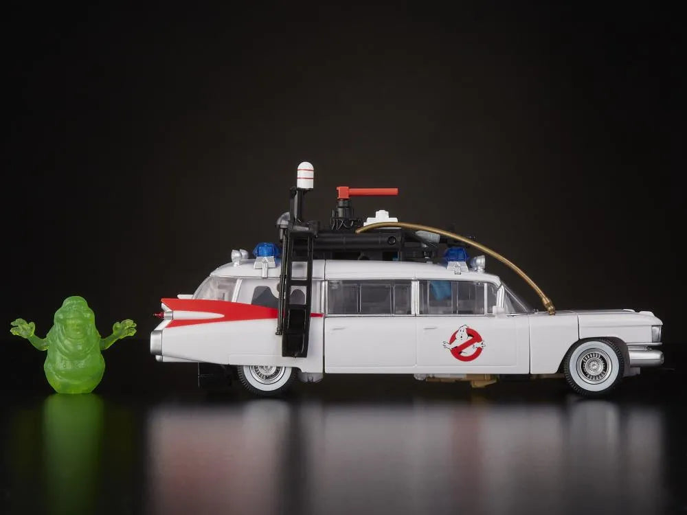 Transformers Collaborative Ghostbusters x Transformers Ectotron Ecto-1 Figure - Ginga Toys