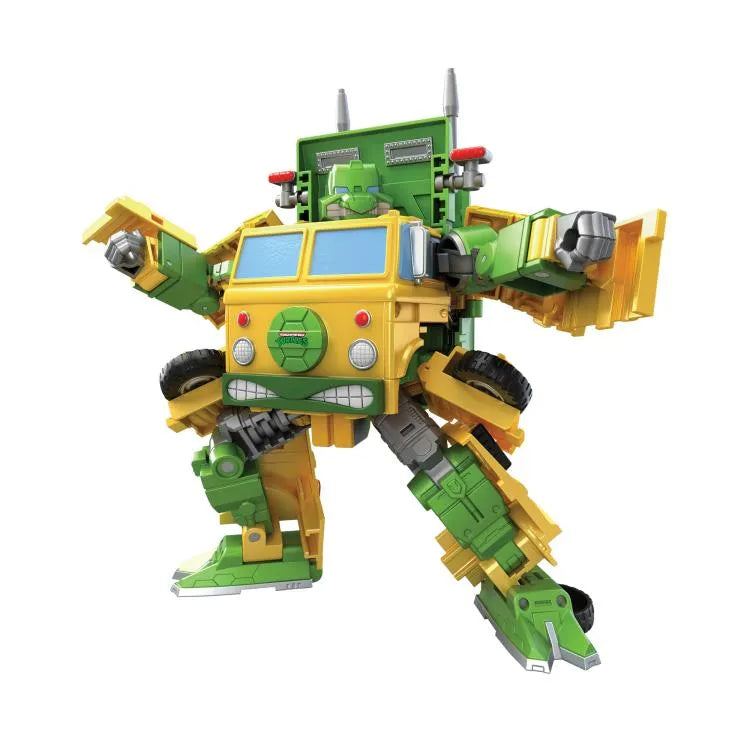 Transformers Collaborative Teenage Mutant Ninja Turtles x Transformers Party Wallop Action Figure - Ginga Toys