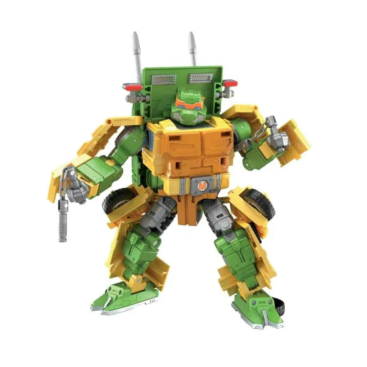 Transformers Collaborative Teenage Mutant Ninja Turtles x Transformers Party Wallop Action Figure - Ginga Toys