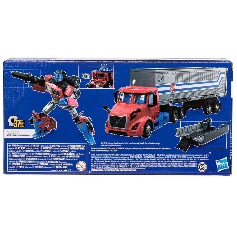 Transformers Generations Leader Optimus Prime Action Figure (Volvo VNR 300) - Hasbro - Ginga Toys