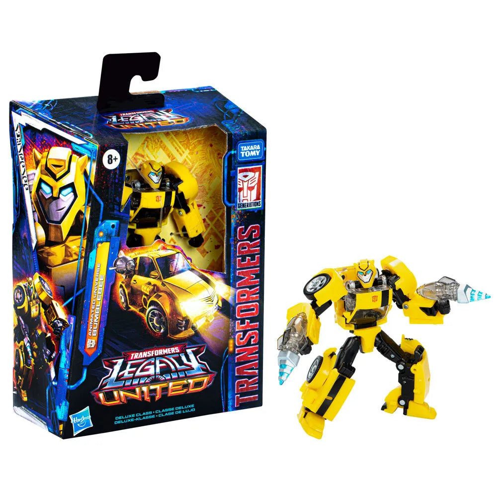 Transformers: Legacy United Deluxe Animated Universe Bumblebee - Ginga Toys