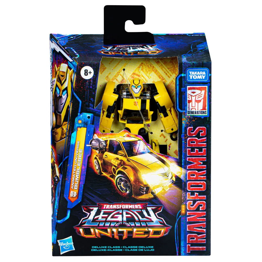 Transformers: Legacy United Deluxe Animated Universe Bumblebee - Ginga Toys