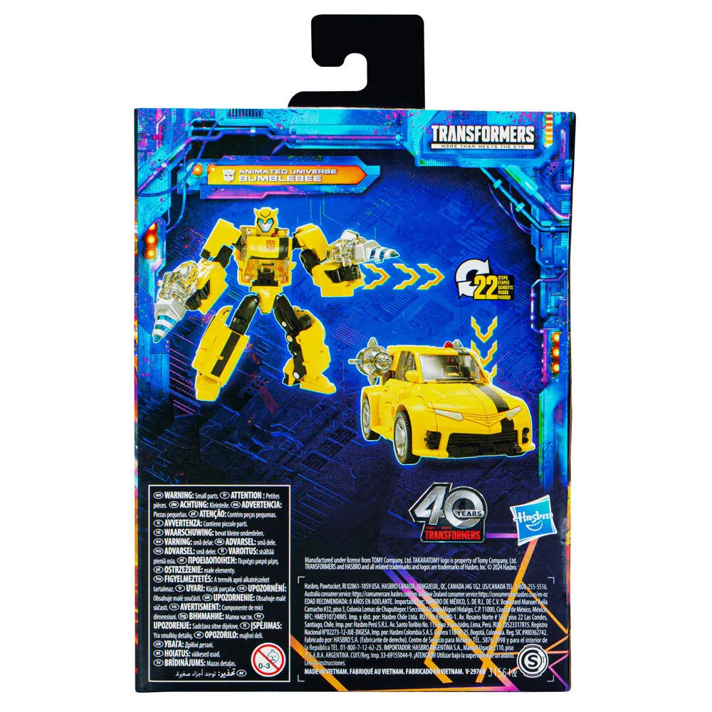 Transformers: Legacy United Deluxe Animated Universe Bumblebee - Ginga Toys