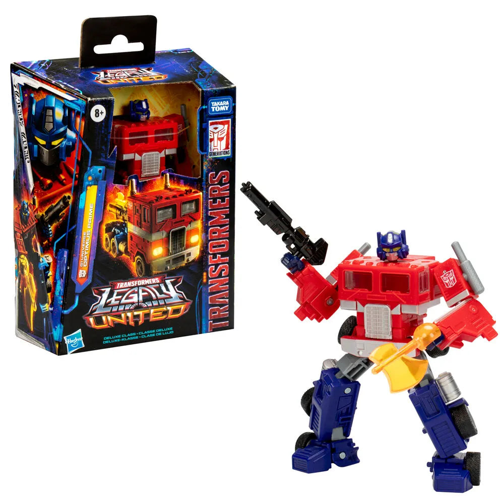 Transformers: Legacy United Deluxe G1 Universe Optimus Prime - Ginga Toys