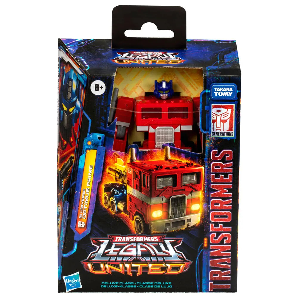 Transformers: Legacy United Deluxe G1 Universe Optimus Prime - Ginga Toys