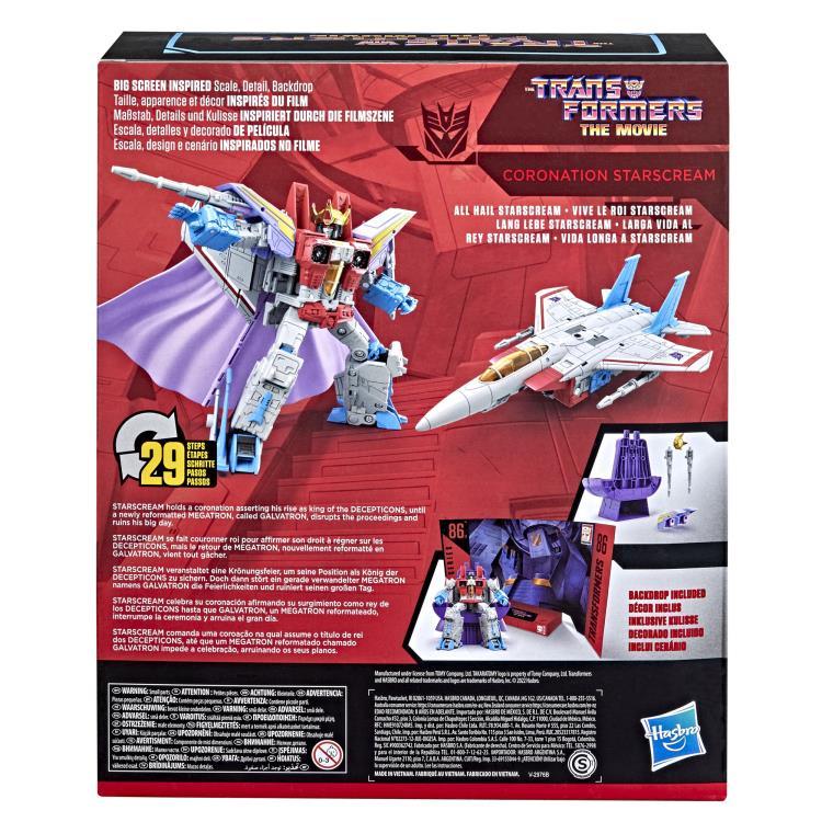 Transformers Studio Series 86-12 Leader Coronation Starscream Action Figure - Hasbro - Ginga Toys