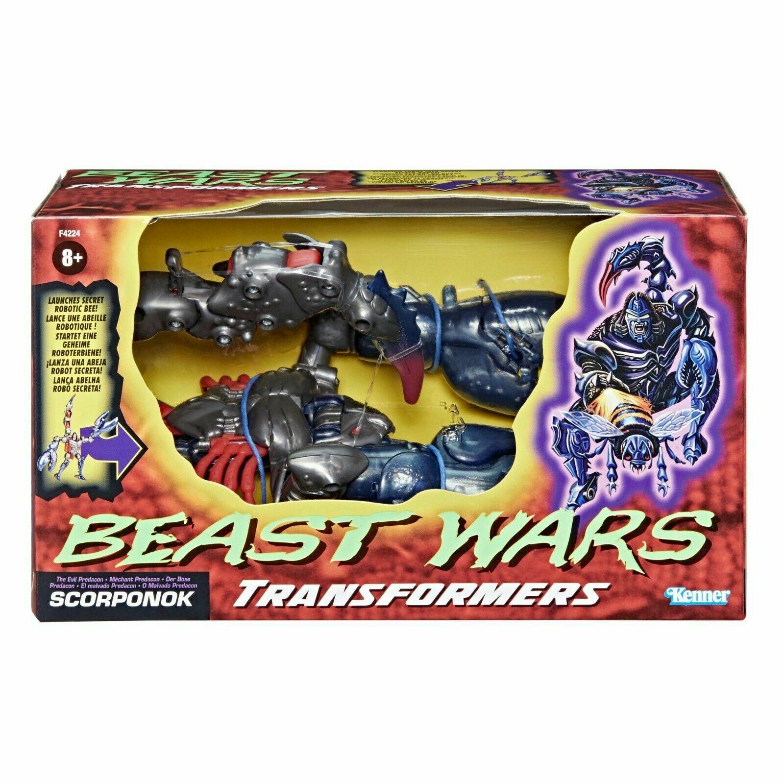 Transformers Vintage Beast Wars Scorponok Reissue Action Figure - Hasbro - Ginga Toys