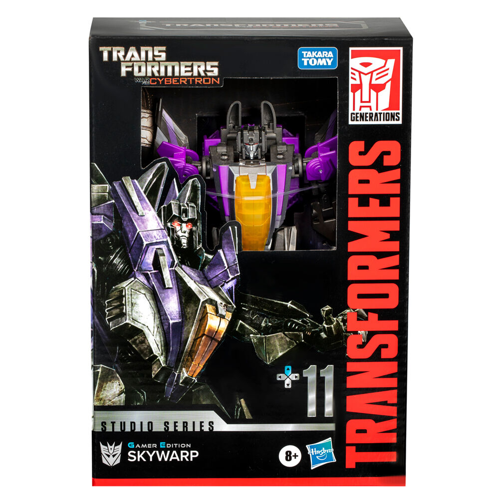 Transformers: War for Cybertron Studio Series Gamer Edition 11 Voyager Class Skywarp Action Figure - Ginga Toys