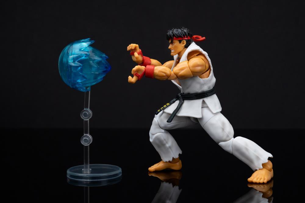 Street Fighter V Storm Collectibles Toy Ryu 7 Action Figure Special Ver  Blue