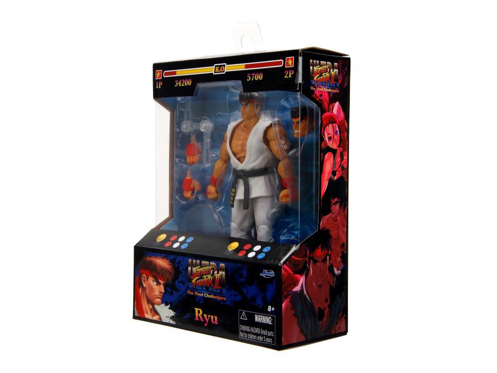 Ultra Street Fighter II: The Final Challengers Ryu 1/12 Scale Action Figure - Jada Toys - Ginga Toys