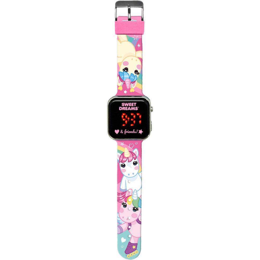 Unicorn Children Girls Led Digital Watch - Kids Licensing - Ginga Toys