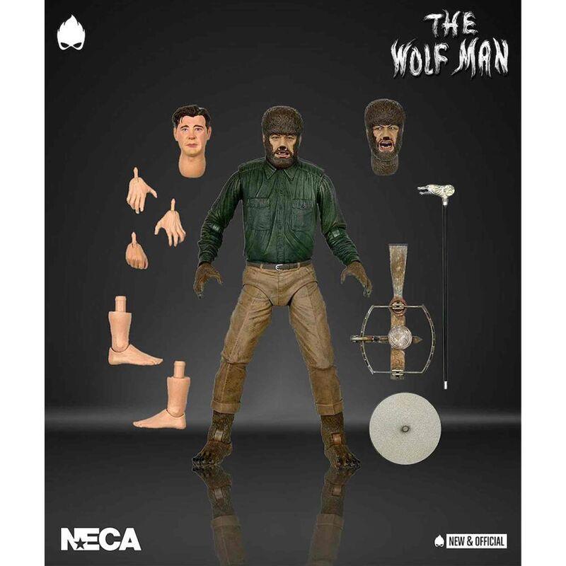 Universal Monsters Ultimate The Wolf Man Figure - Neca - Ginga Toys