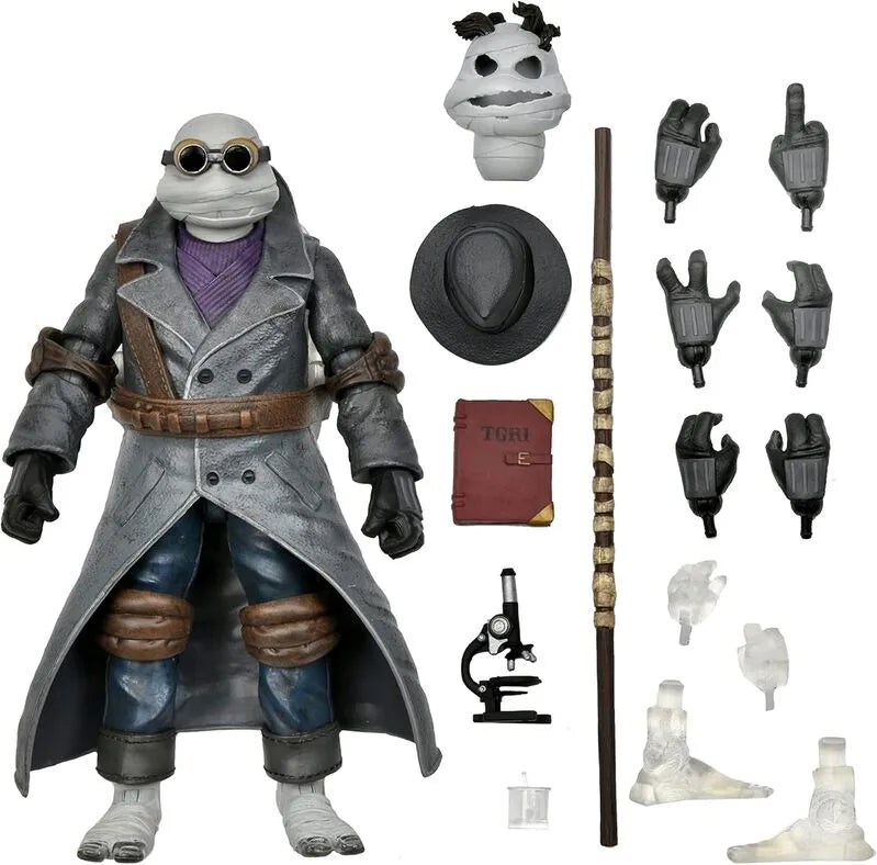 Universal Monsters x Teenage Mutant Ninja Turtles Ultimate Donatello as The Invisible Man - Ginga Toys