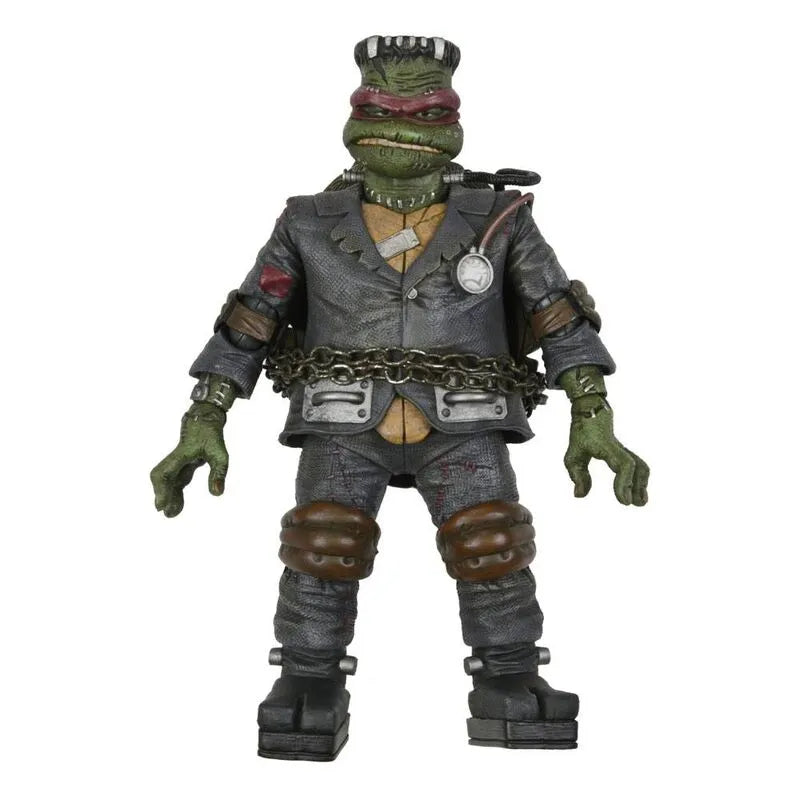 Universal Monsters x Teenage Mutant Ninja Turtles Ultimate Raphael as Frankenstein's Monster Action Figure - Ginga Toys