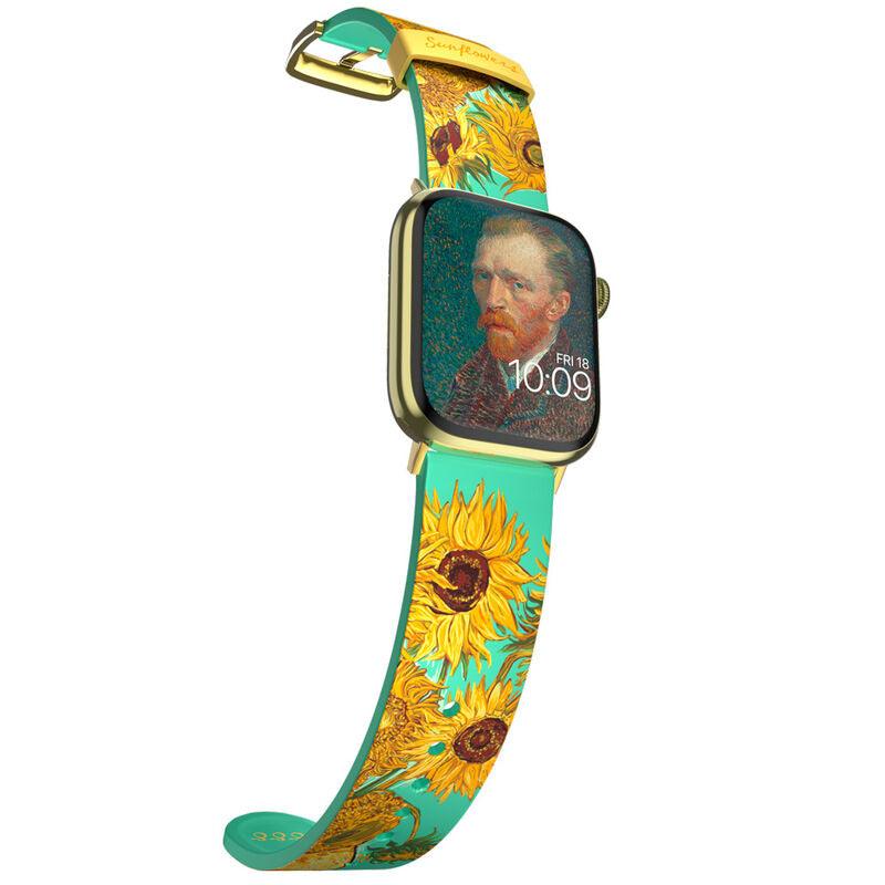 Van Gogh - Sunflowers Smartwatch Band strap + face designs - Mobyfox - Ginga Toys