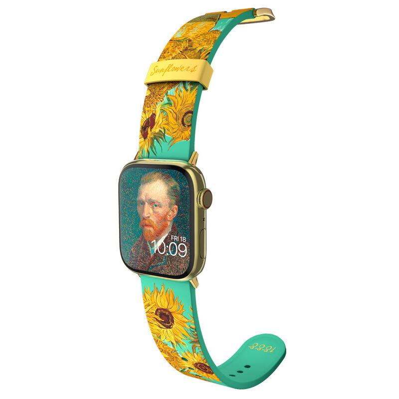 Van Gogh - Sunflowers Smartwatch Band strap + face designs - Mobyfox - Ginga Toys