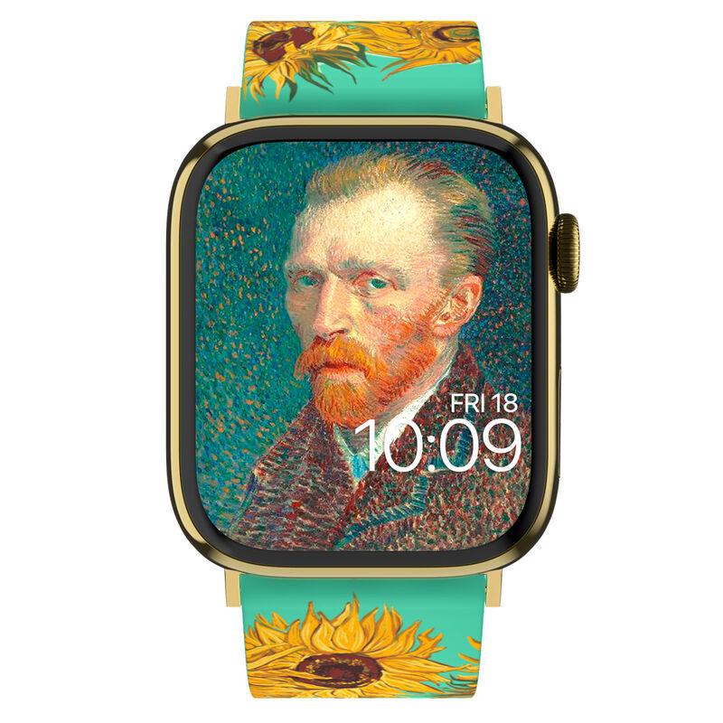 Van Gogh - Sunflowers Smartwatch Band strap + face designs - Mobyfox - Ginga Toys