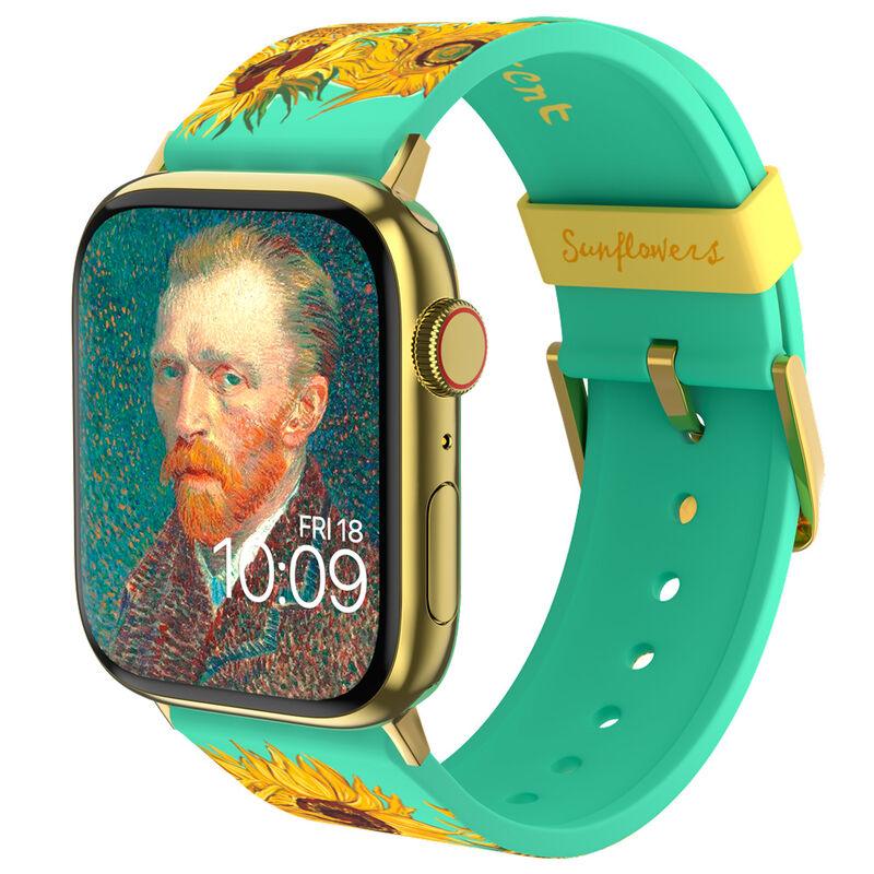 Van Gogh - Sunflowers Smartwatch Band strap + face designs - Mobyfox - Ginga Toys