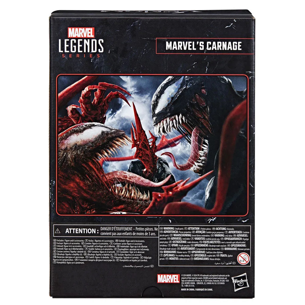 Venom: Let There Be Carnage Marvel Legends Deluxe Marvel's Carnage - Ginga Toys