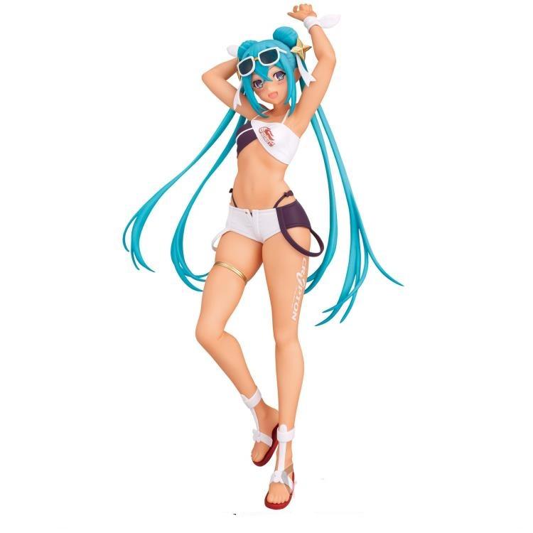 Vocaloid Hatsune Miku Figure (Racing Miku 2023 Tropical Ver.) - Ginga Toys