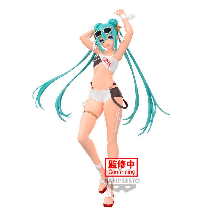 Vocaloid Hatsune Miku Figure (Racing Miku 2023 Tropical Ver.) - Ginga Toys