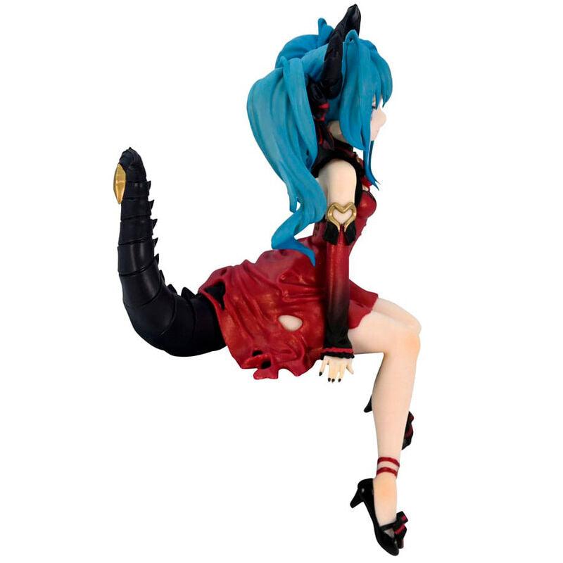 Vocaloid Hatsune Miku (Villain Color Red Variation Ver.) Noodle Stopper Figure - Furyu - Ginga Toys