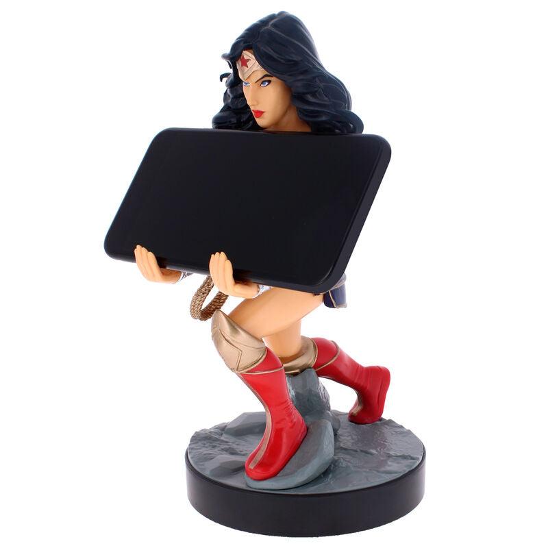 Warner Bros: Wonder Woman Cable Guys Original Controller and Phone Holder - Exquisite Gaming - Ginga Toys