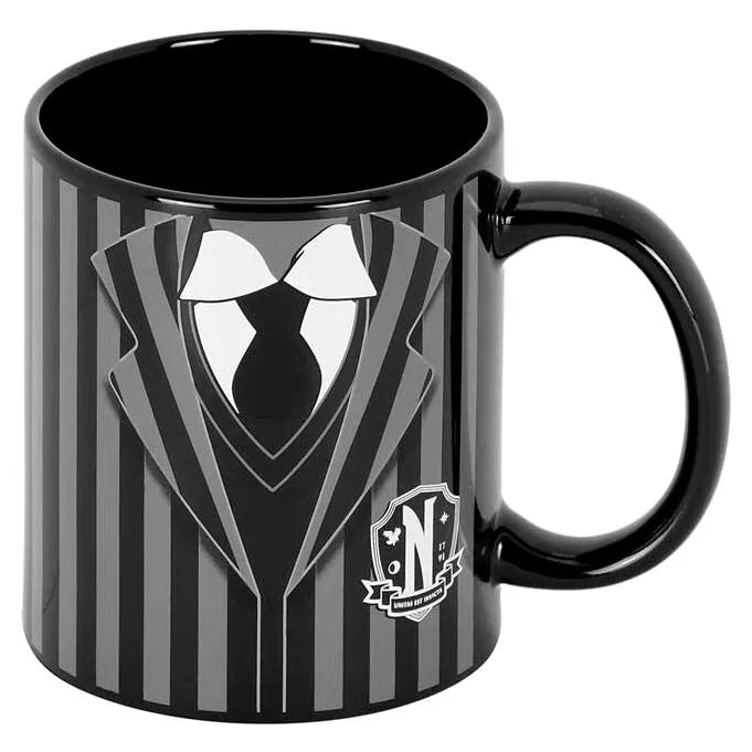 Wednesday Addams Black Mug - Wednesday Uniform - Ginga Toys