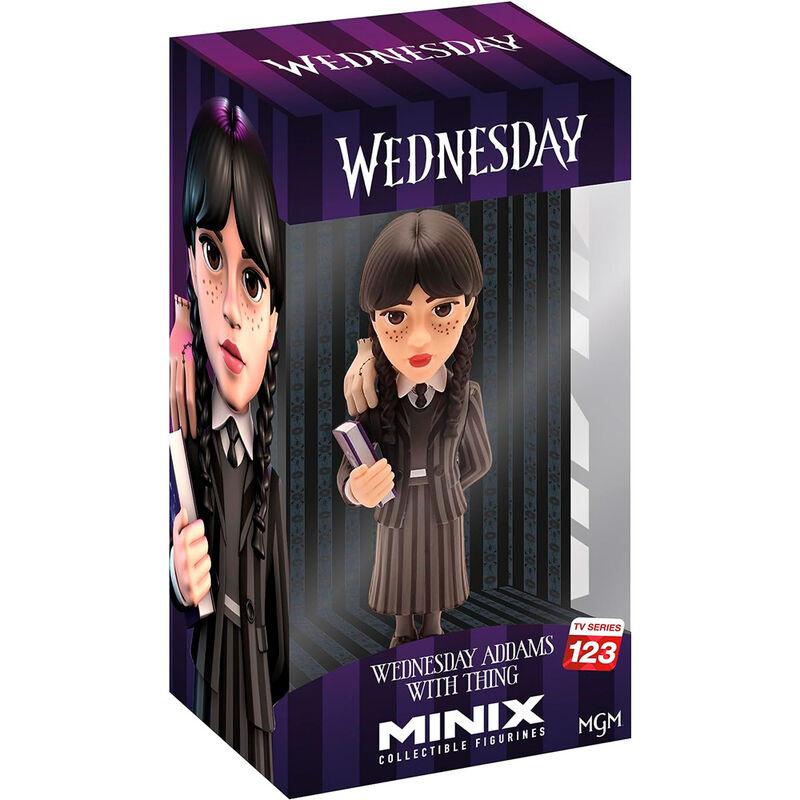 Wednesday MINIX Wednesday Addams with the Thing Figure - Minix - Ginga Toys