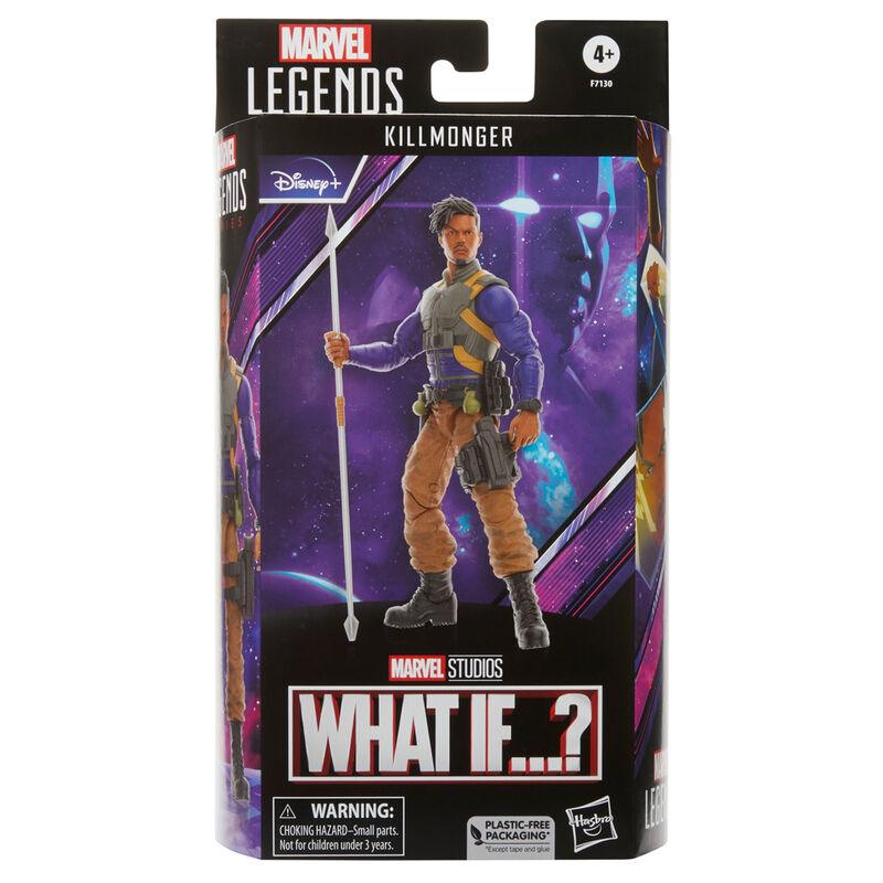 What If...? Marvel Legends Killmonger Exclusive Figure - Hasbro - Ginga Toys