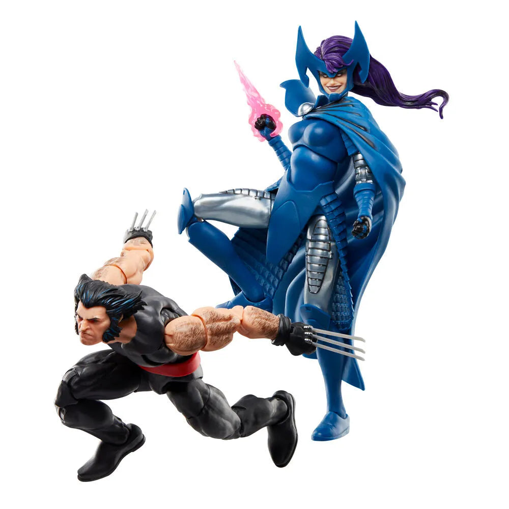 Wolverine 50th Anniversary Marvel Legends Wolverine and Psylocke Two-Pack - Ginga Toys