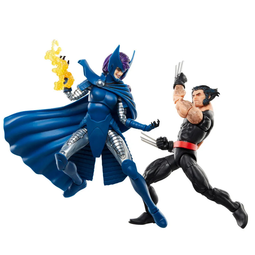 Wolverine 50th Anniversary Marvel Legends Wolverine and Psylocke Two-Pack - Ginga Toys