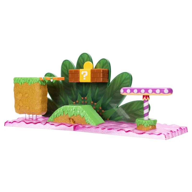 World of Nintendo 2.5" Super Mario World Soda Jungle Playset - Ginga Toys