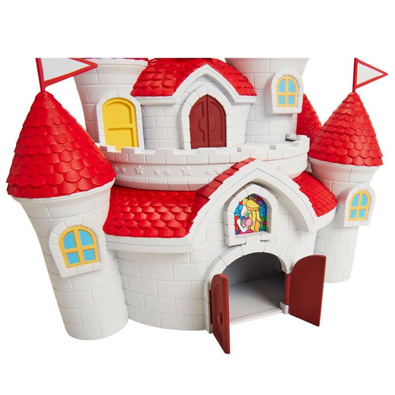 World of Nintendo Super Mario Deluxe Mushroom Kingdom Castle Playset - Jakks Pacific - Ginga Toys