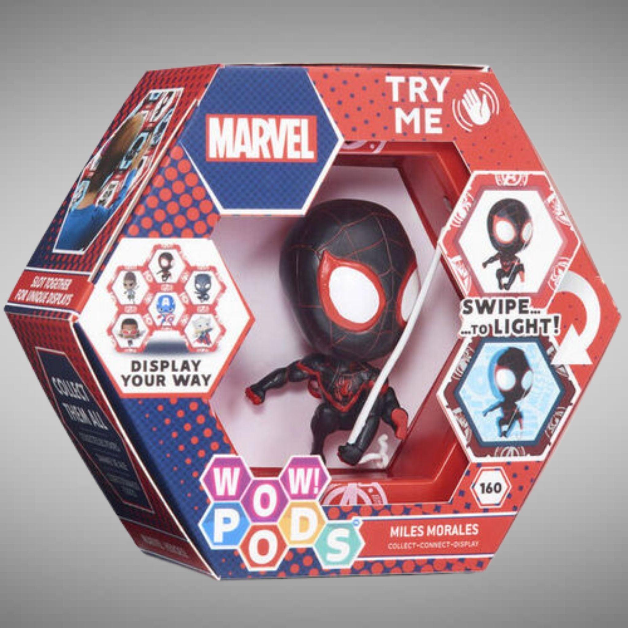 WOW! POD Marvel Miles Morales led figure - WOW! Stuff - Ginga Toys