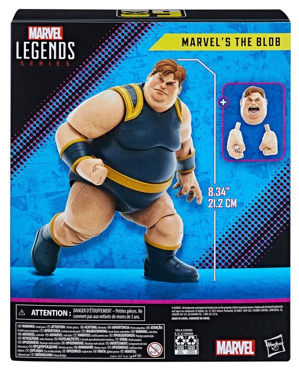 X-Men 60th Marvel Legends Marvel's The Blob Action Figure - Hasbro - Ginga Toys