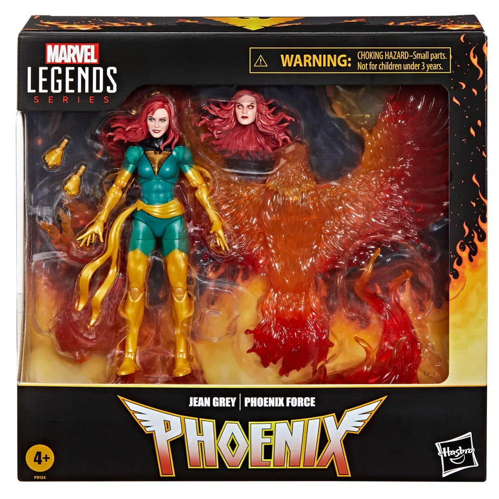 X-Men Marvel Legends Jean Grey and Phoenix Force Deluxe Action Figure - Ginga Toys